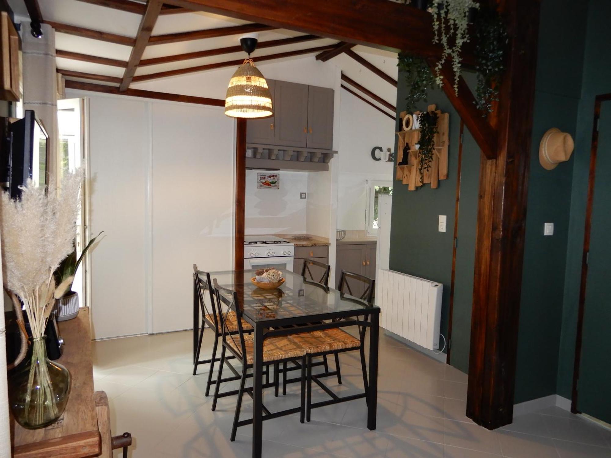 Le Cottage Exotique Du Lutin Many & Son Bain Nordique Saint-Christophe-Sur-Conde المظهر الخارجي الصورة